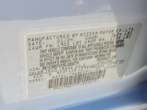 2024 Nissan Versa - Image 21