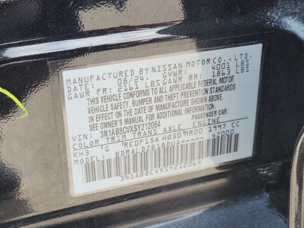 2025 Nissan Sentra - Image 26