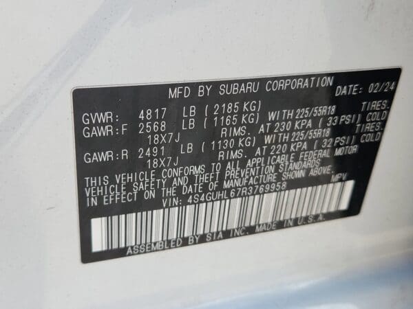 2024 Subaru Crosstrek - Image 21