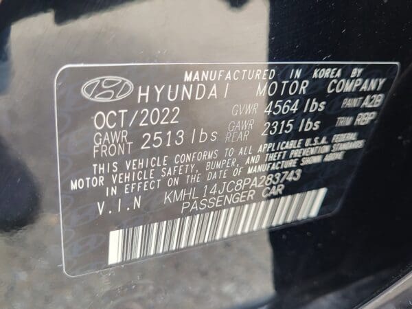 2023 Hyundai Sonata - Image 19