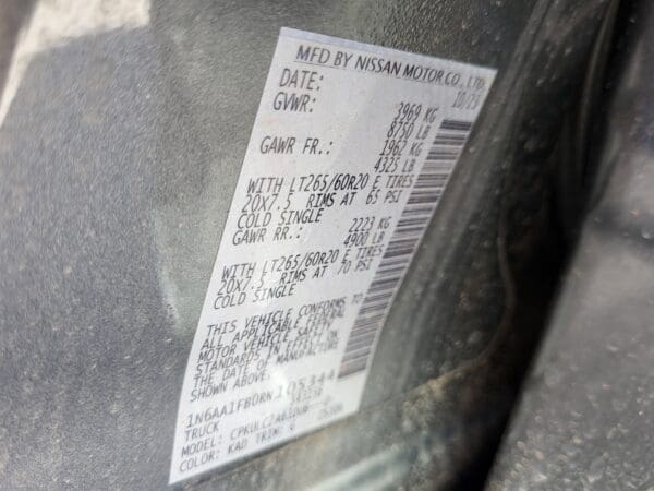 2024 Nissan Titan XD