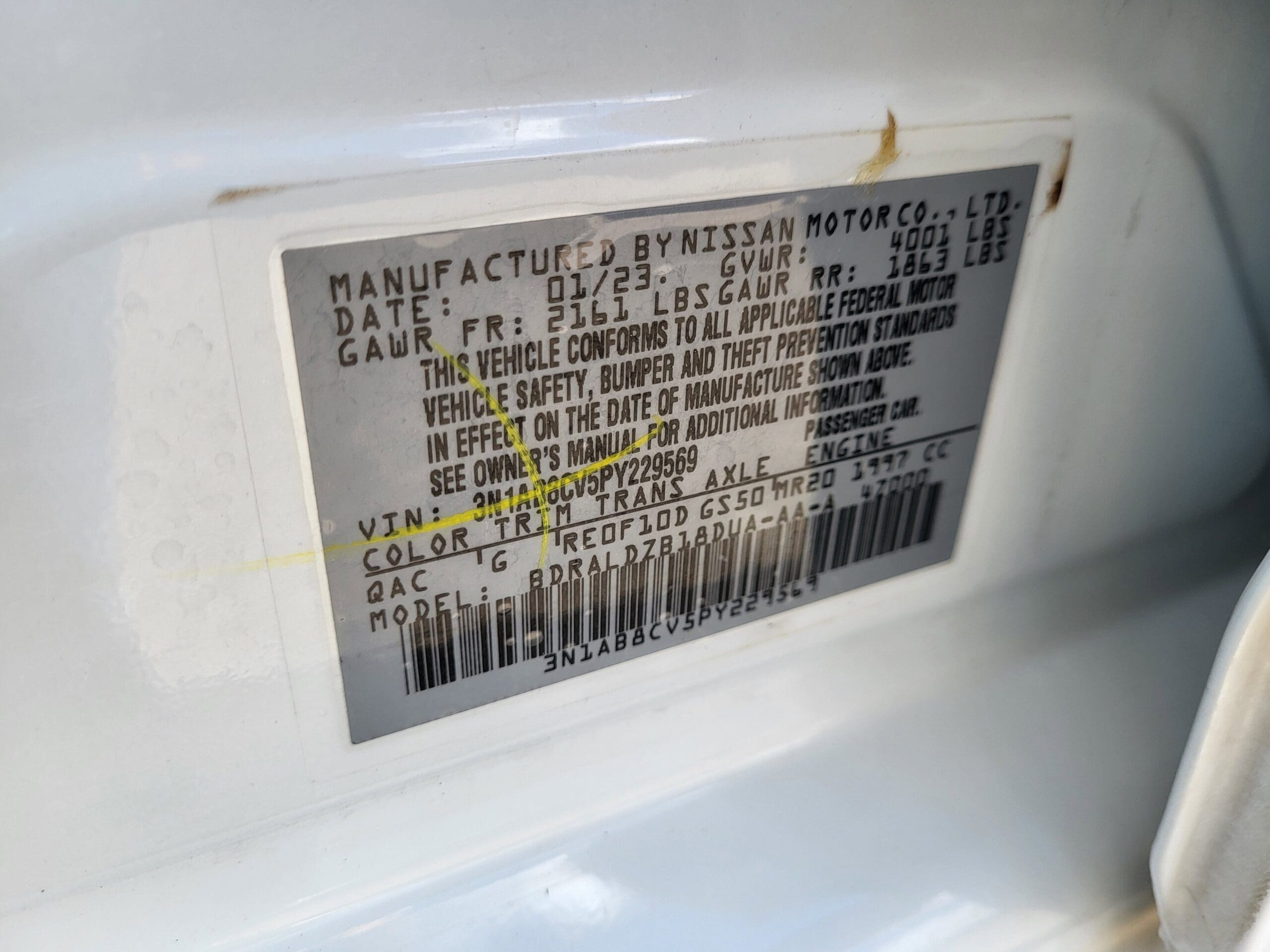 2023 Nissan Sentra - Image 19