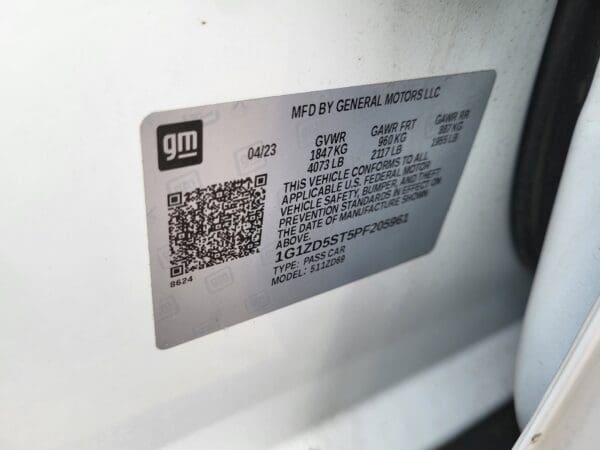 2023 Chevrolet Malibu