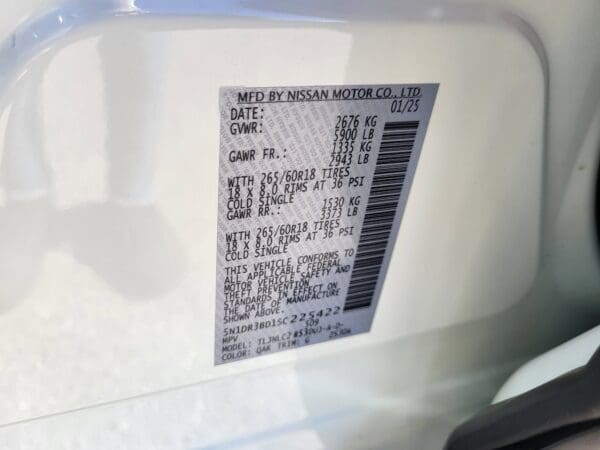 2025 Nissan Pathfinder