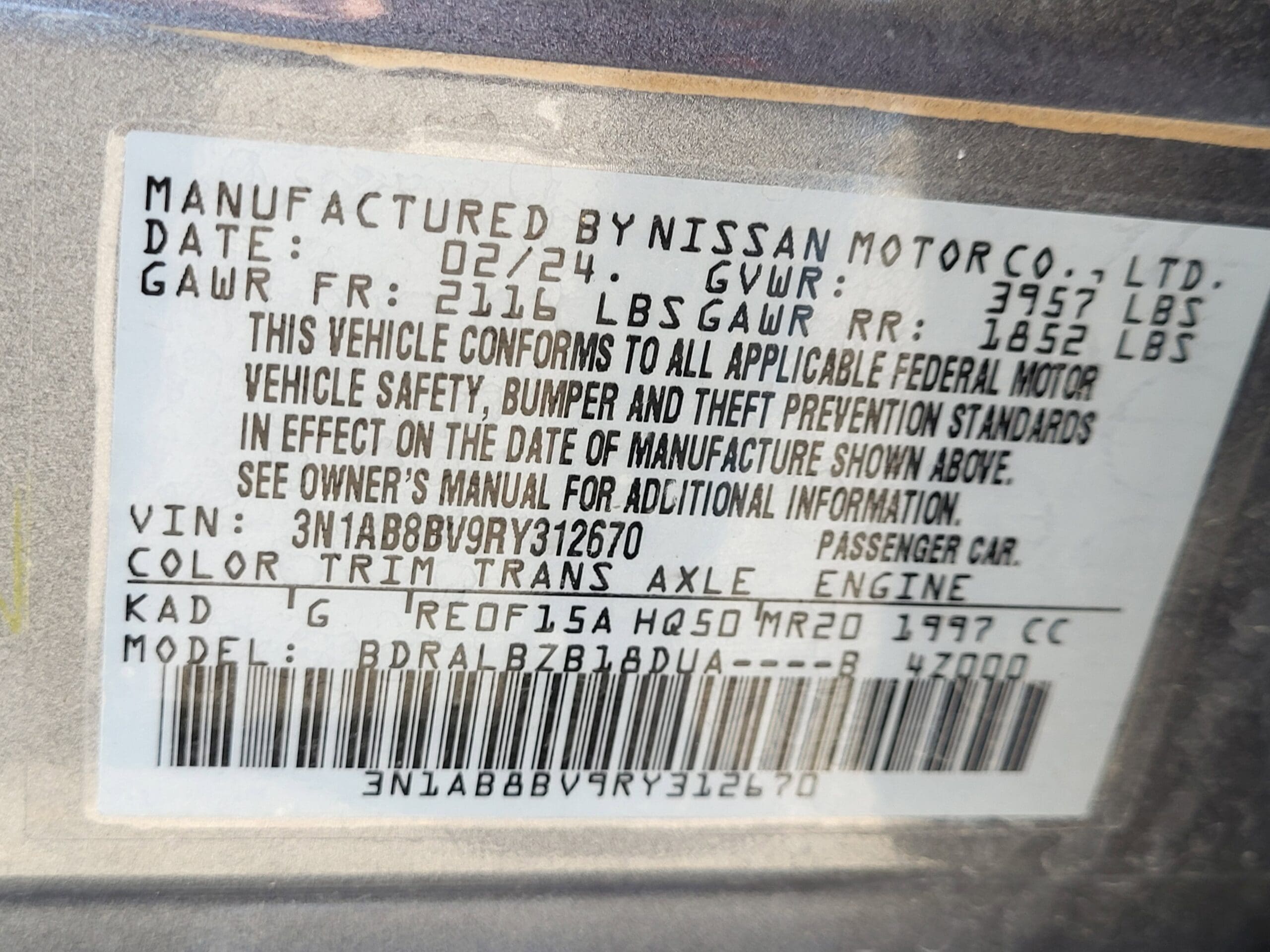 2024 Nissan Sentra - Image 18