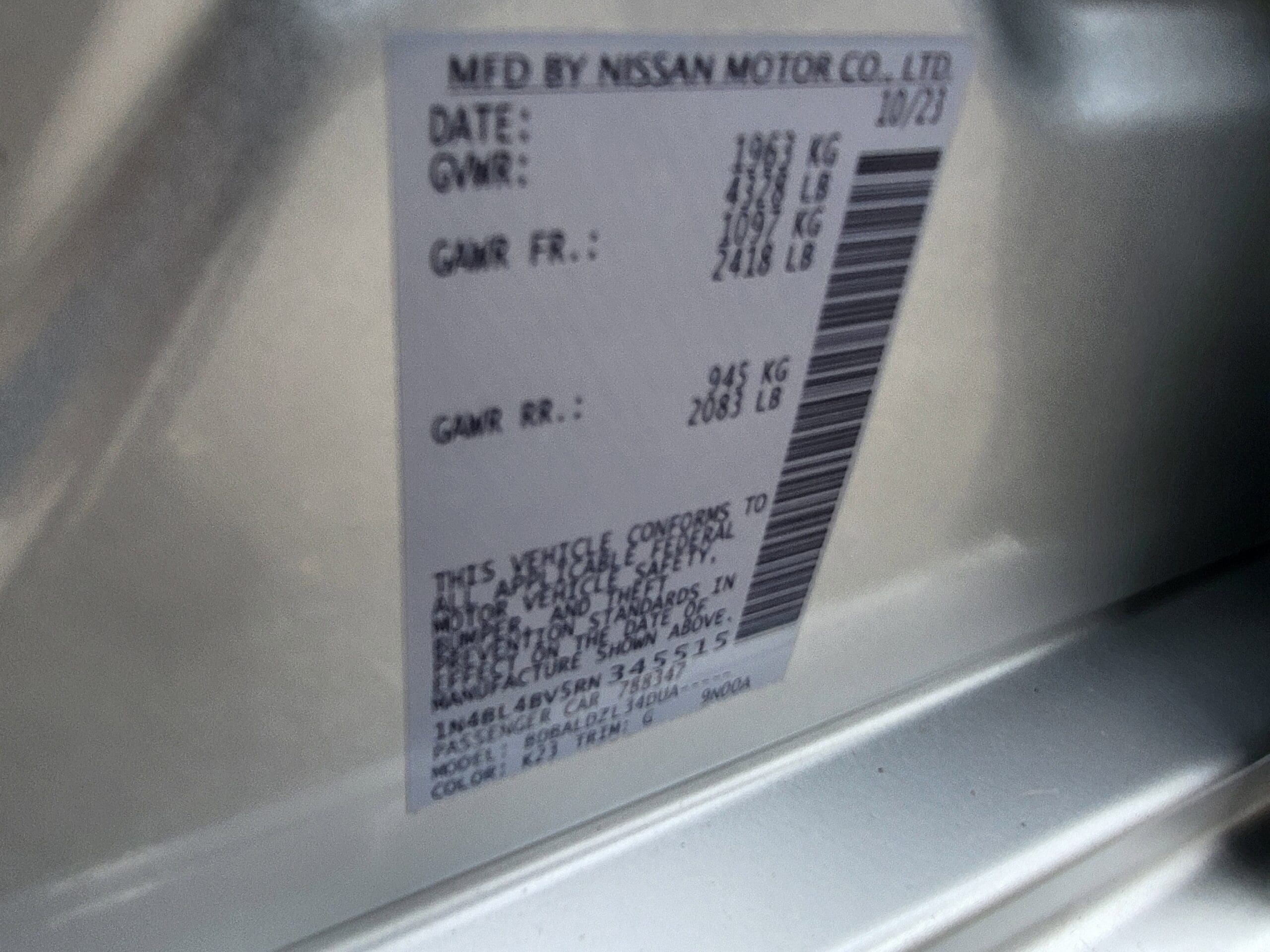 2024 Nissan Altima - Image 18