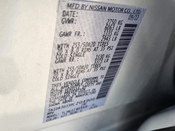 2023 Nissan Pathfinder