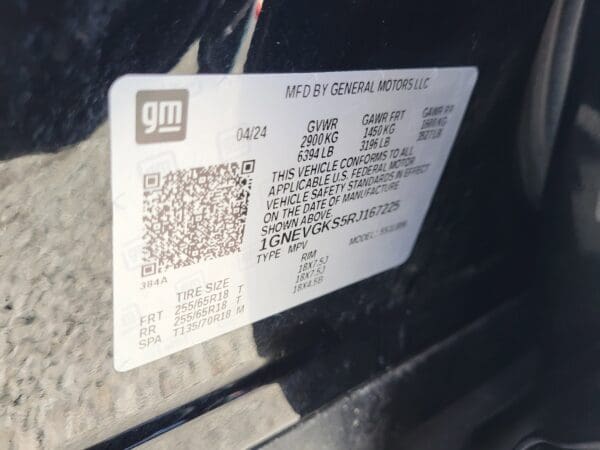 2024 Chevrolet Traverse