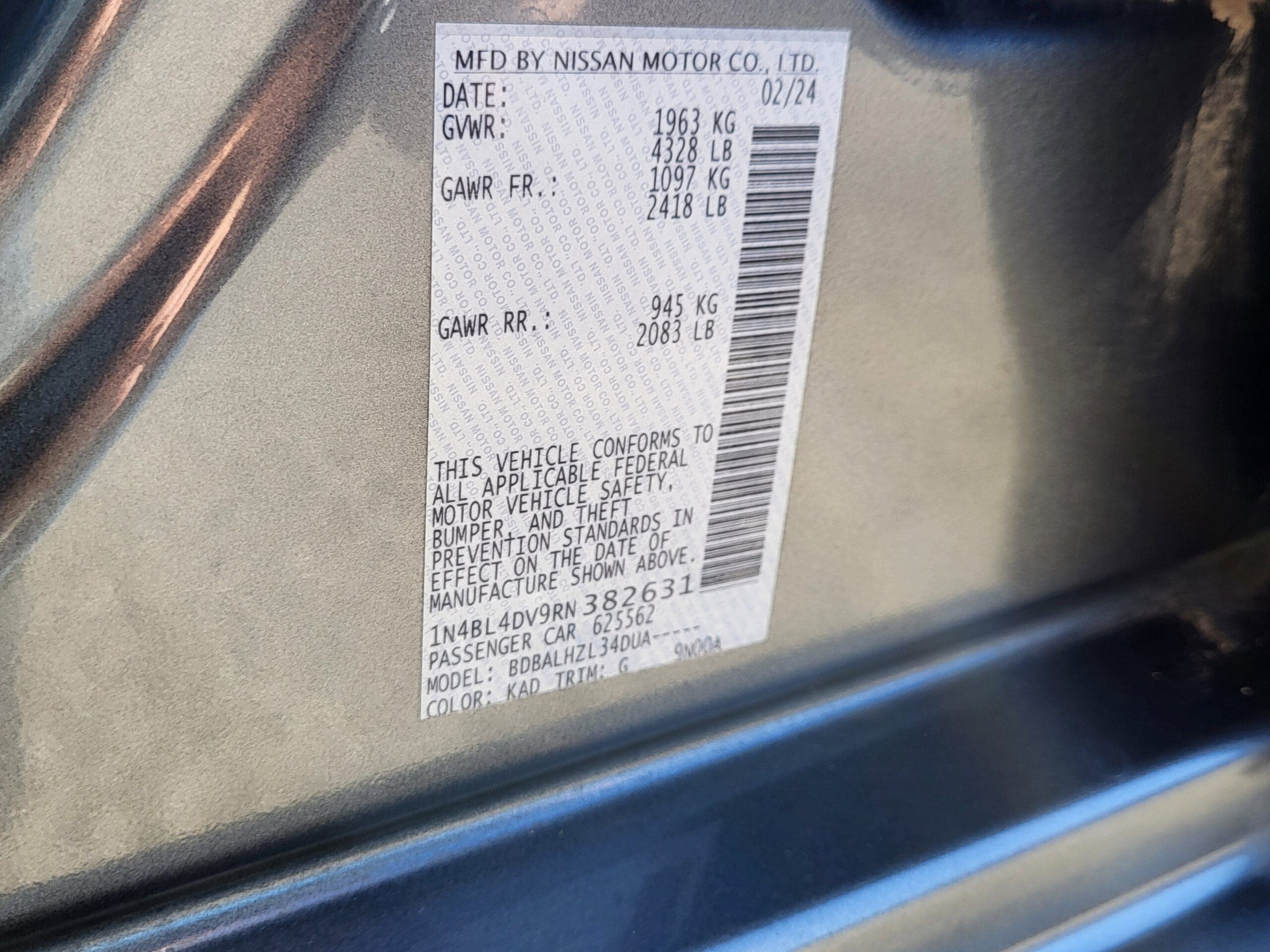 2024 Nissan Altima - Image 17