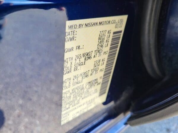 2022 Nissan Frontier