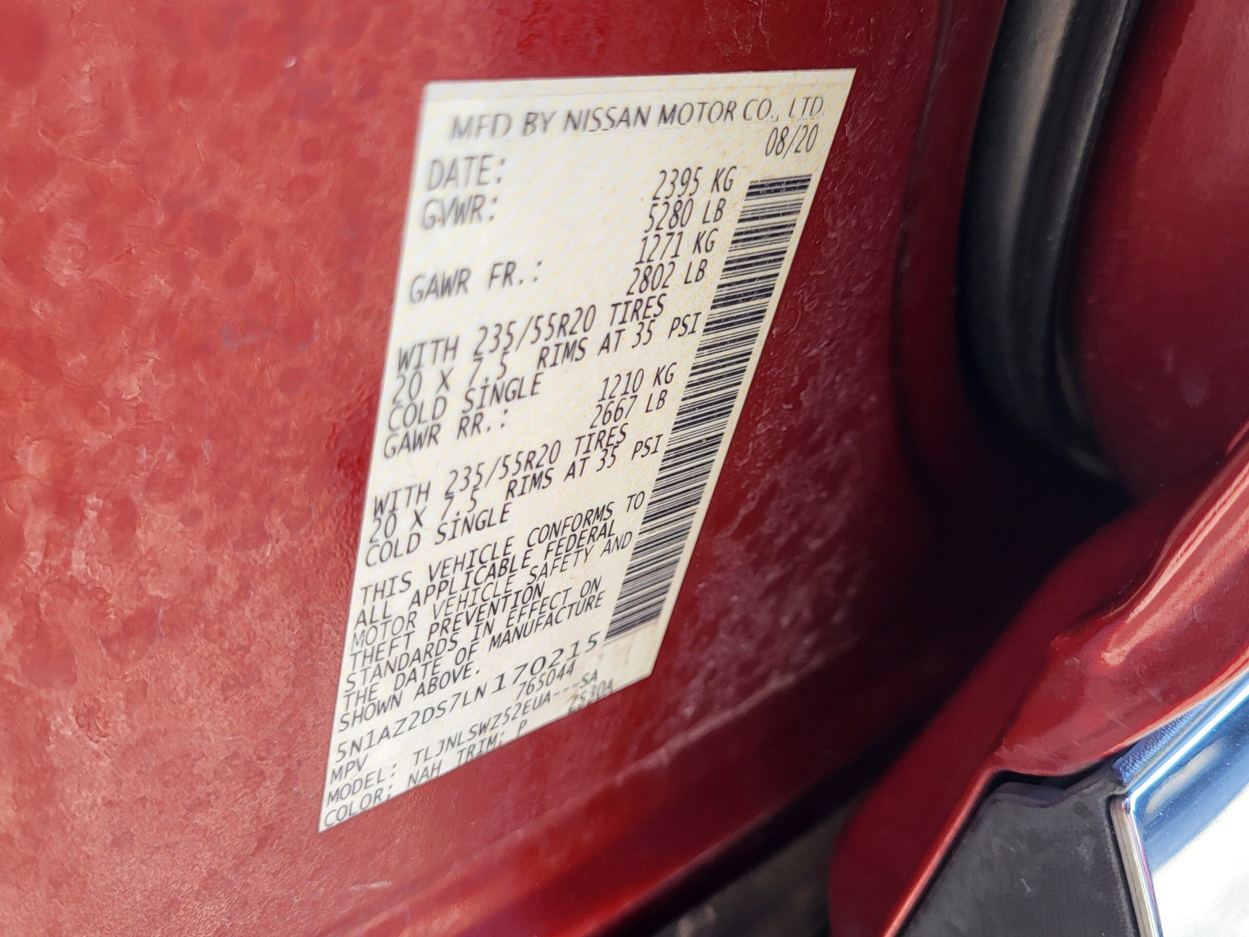 2020 Nissan Murano - Image 21