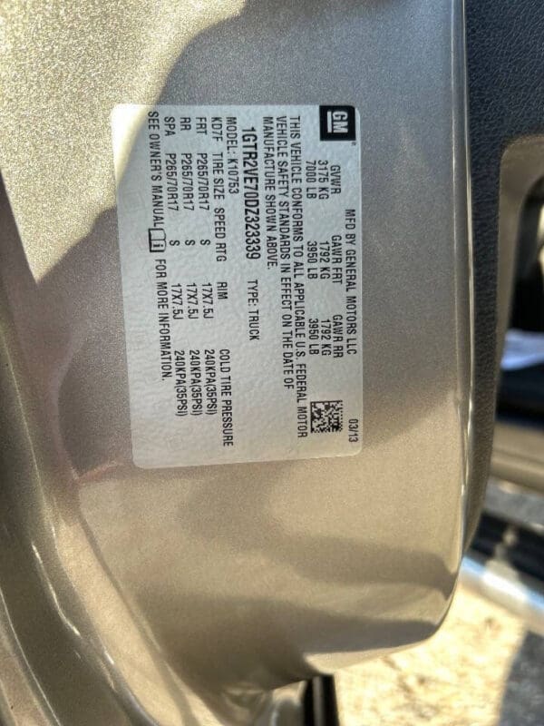 2013 GMC Sierra 1500