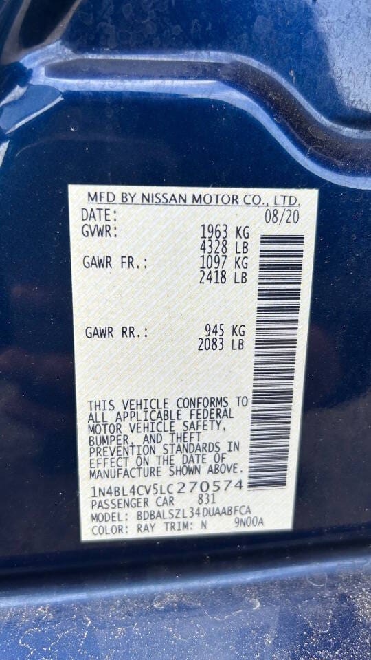 2020 Nissan Altima - Image 10