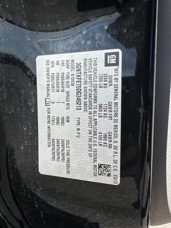 2013 Chevrolet Avalanche