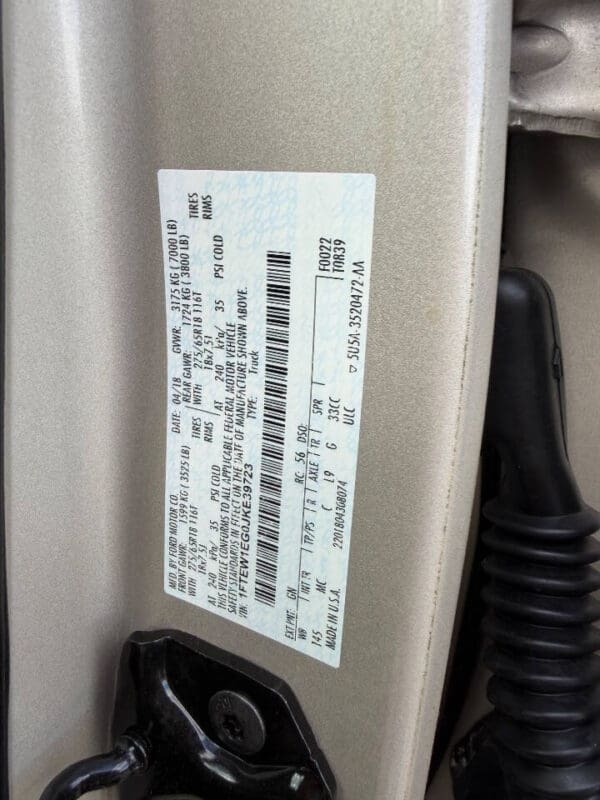 2018 Ford F-150