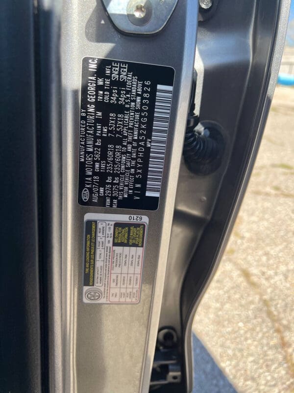 2019 Kia Sorento