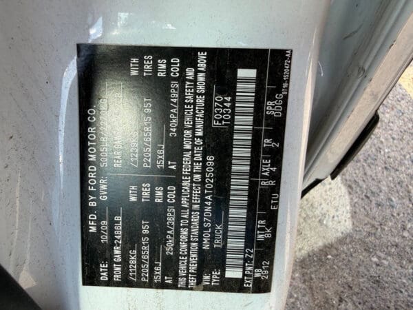2010 Ford Transit Connect