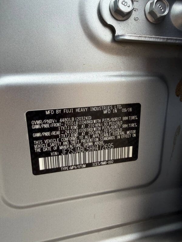 2017 Subaru Forester