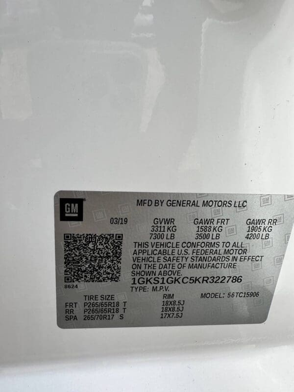 2019 GMC Yukon XL