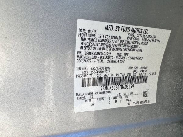 2015 Ford Flex