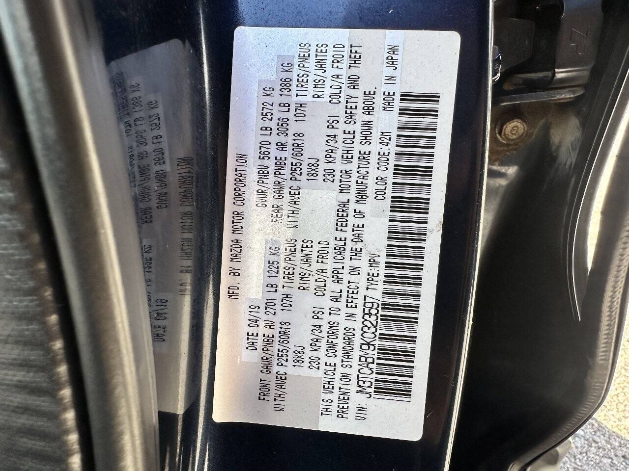 2019 Mazda CX-9 - Image 11